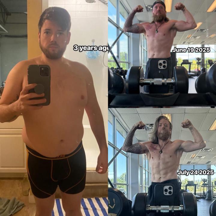 Three Years of Transformation 😏  Mind, Body, and Spirit 💪🔥