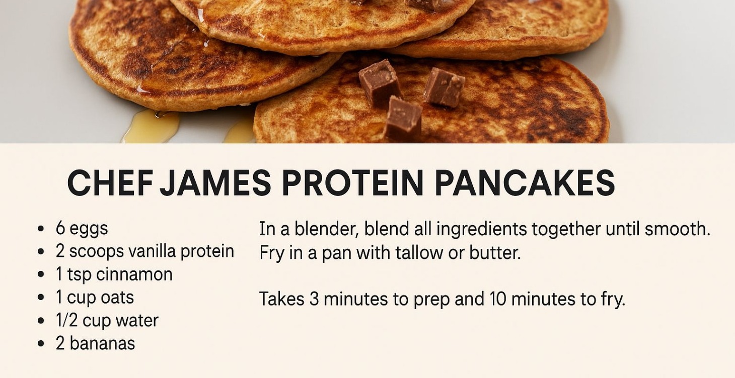 CHEF JAMES RECIPE OF THE MONTH (BONUS)