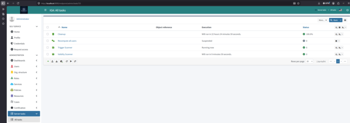 Missing Reconciliation Tasks in Midpoint - IGA LAb