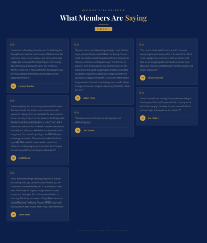 Mastering The Buying Process gallery image