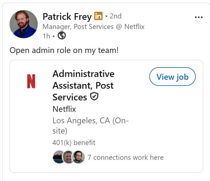 Job Posting