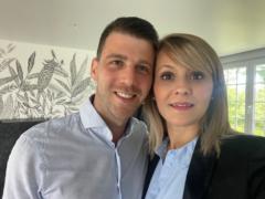 Chloé et Ludovic Charpentier le meur