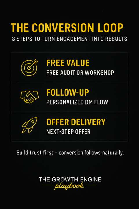 🚀 The Conversion Loop — How to Turn Engagement Into Paying Members