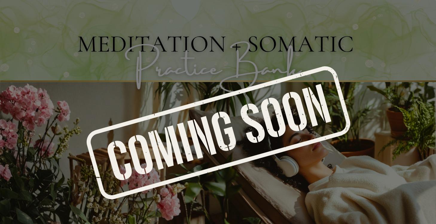 Meditation + Somatic Practice Bank