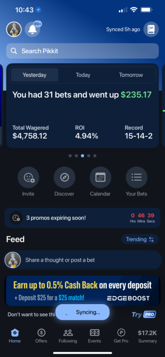 Tough week. Slow and my internet was trash