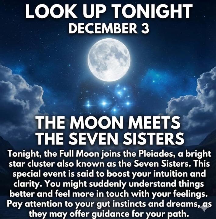 Cold Full Moon Dec 4th ✨