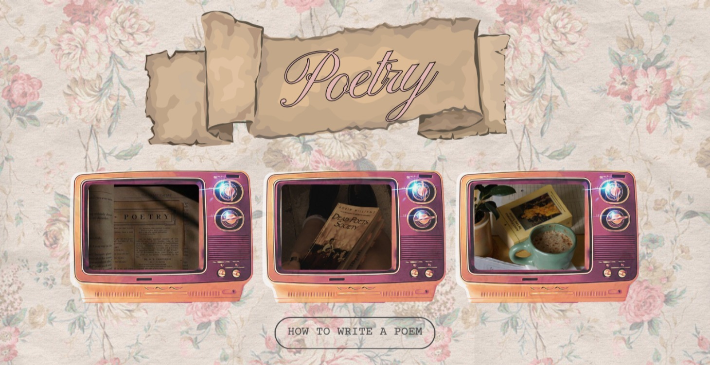 Poetry writing worksheet