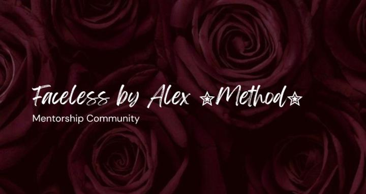 Faceless By Alex ✮Method✮