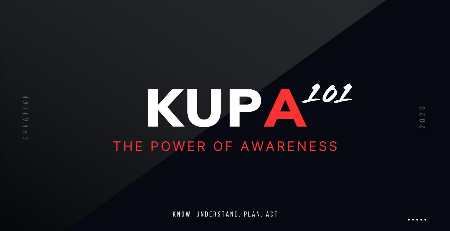 KUPA 101 - The Power of Awareness