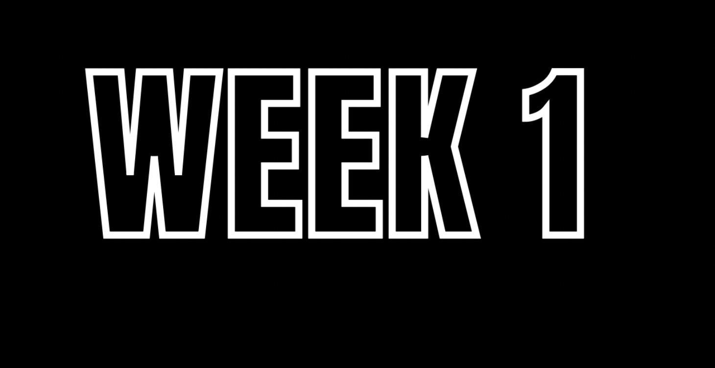 Week 1
