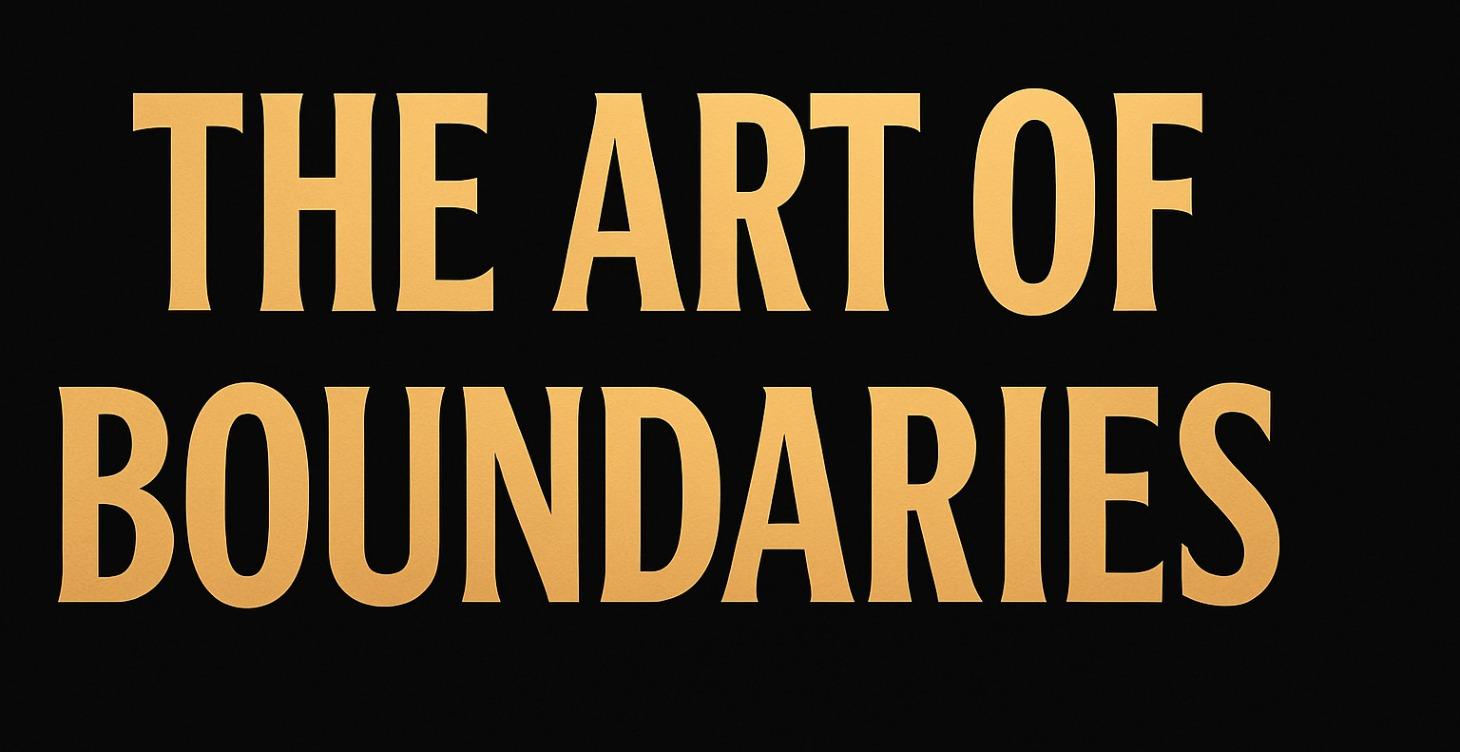 The Art of Boundaries 4 Week Series