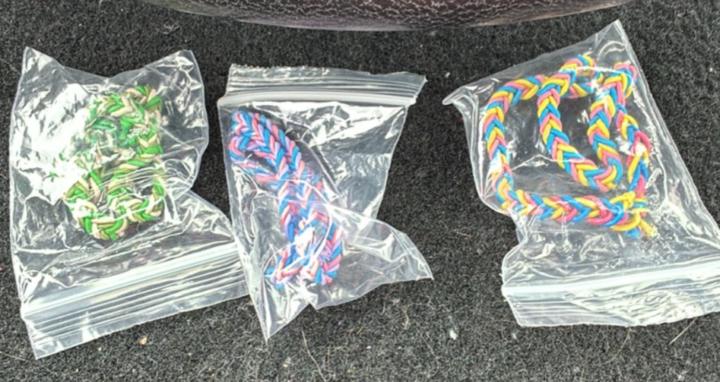 How to fishnet Hair-ties !