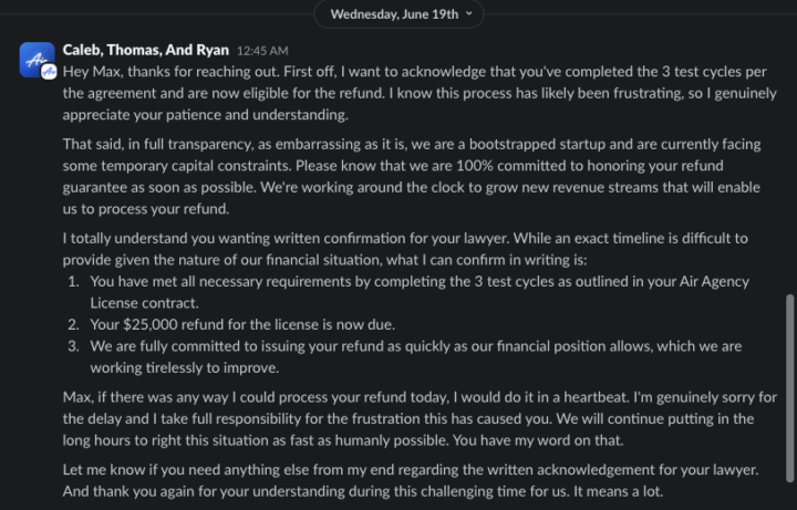 Air.ai Agency License Scam?