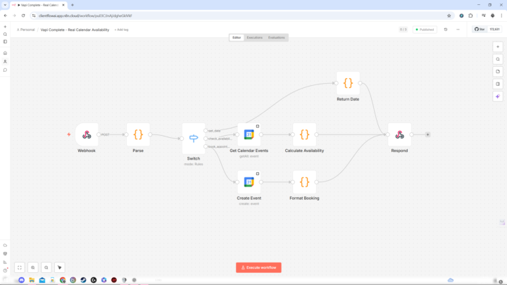 Built my first working workflow!