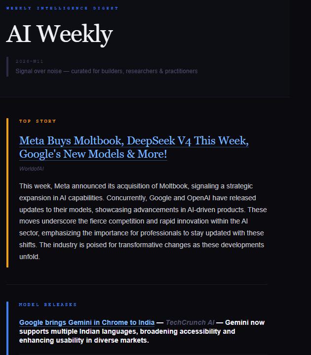 I automated an entire AI newsletter pipeline — here's how