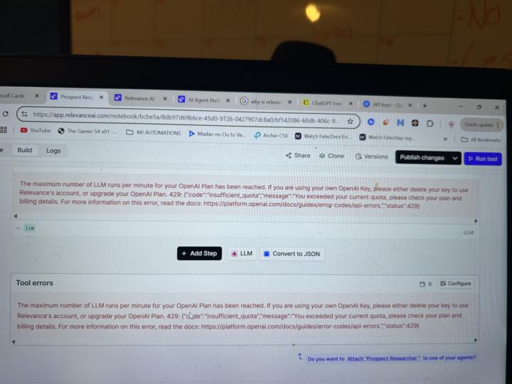 Questions about Relevance Ai and Api Keys