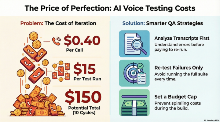 🔵The hidden cost of testing AI voice agents - real numbers from my Vapi build 