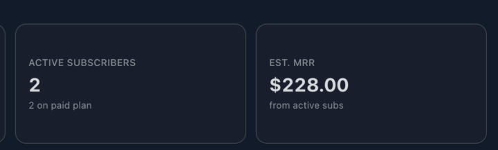 🎉 First 2 paying customers! (First dollars EVER from my own software, after 10 years as an engineer)