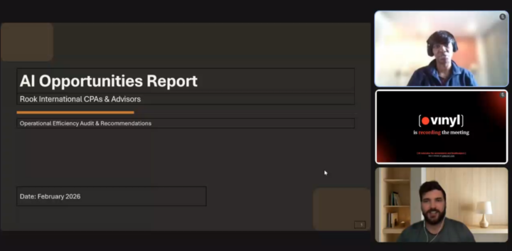 First Opportunity Report built