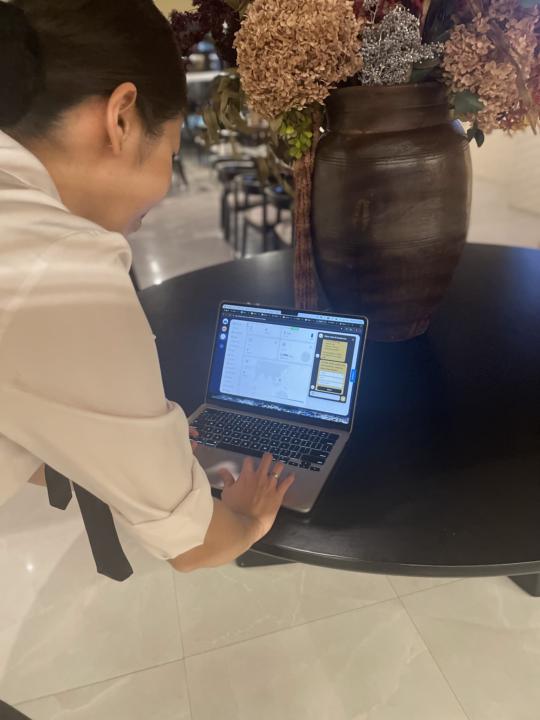 AI Concierge test in a 4 -Star Hotel