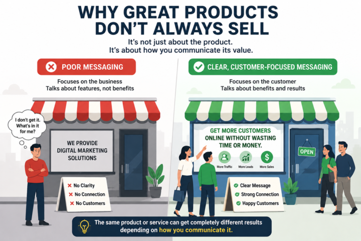 Why great products don't sell...