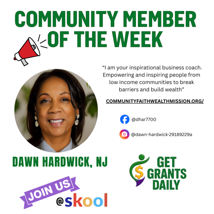 🌟 COMMUNITY SPOTLIGHT OF THE WEEK: Dawn Hardwick 🌟