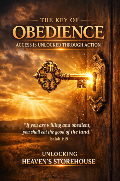 Day 1 :The key of obedience -Access is unlocked through action 