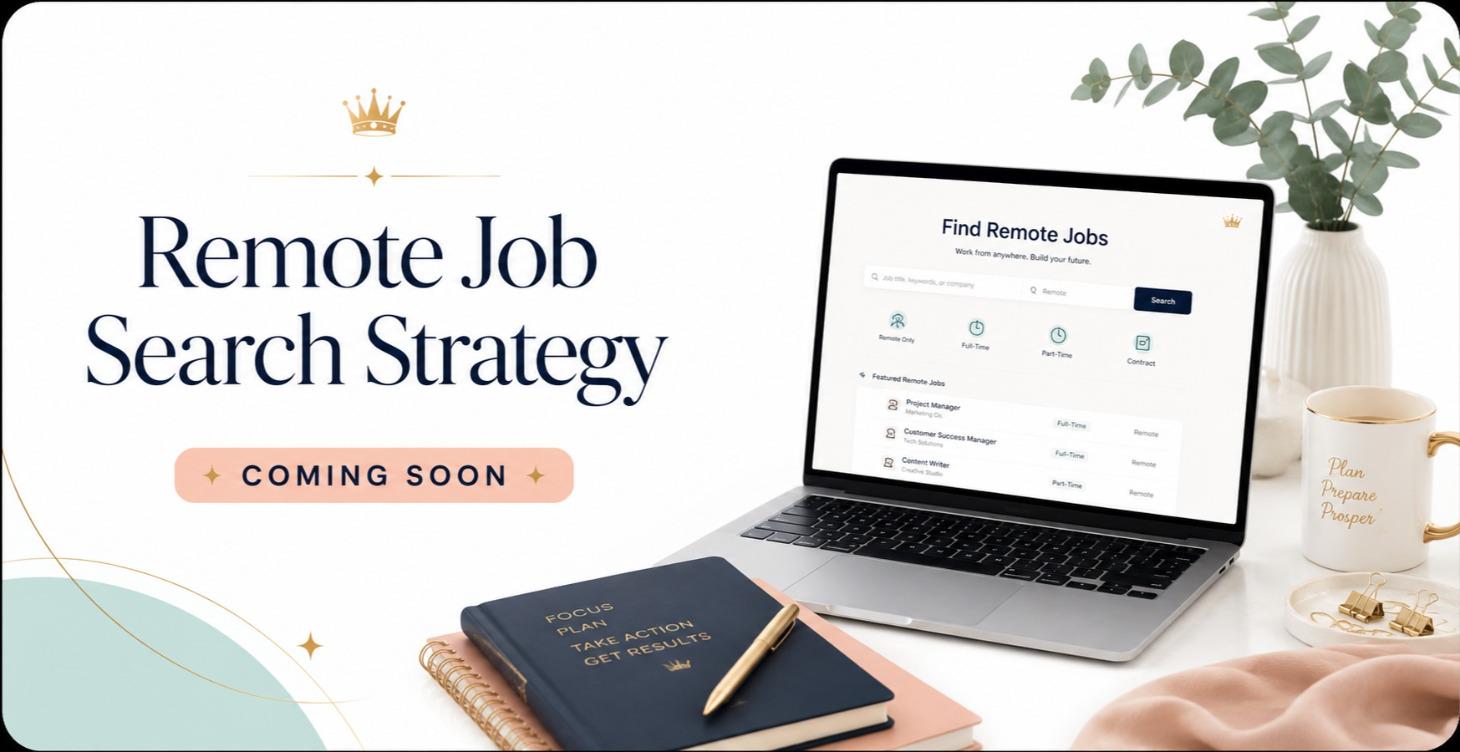 Remote Job Search Strategy