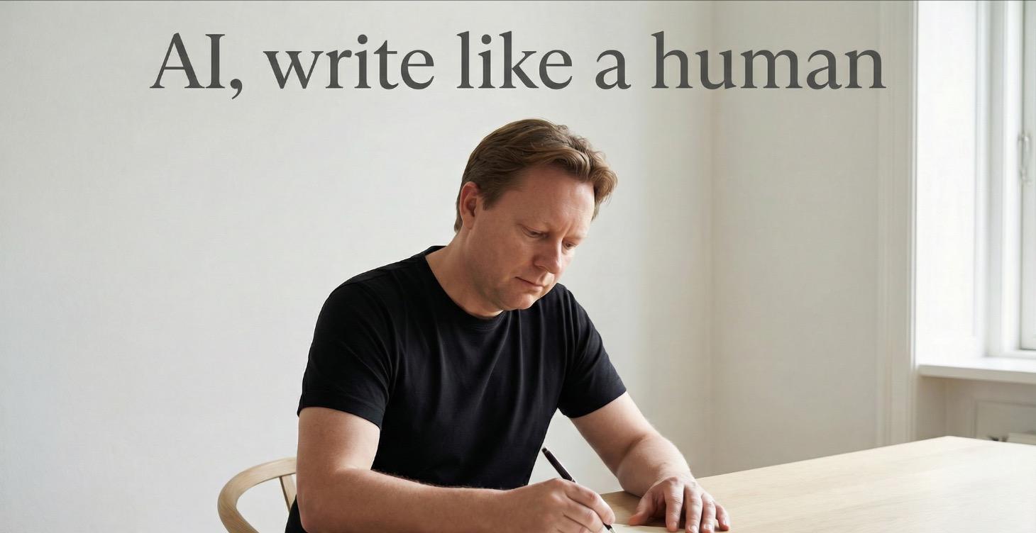 AI, write like a human