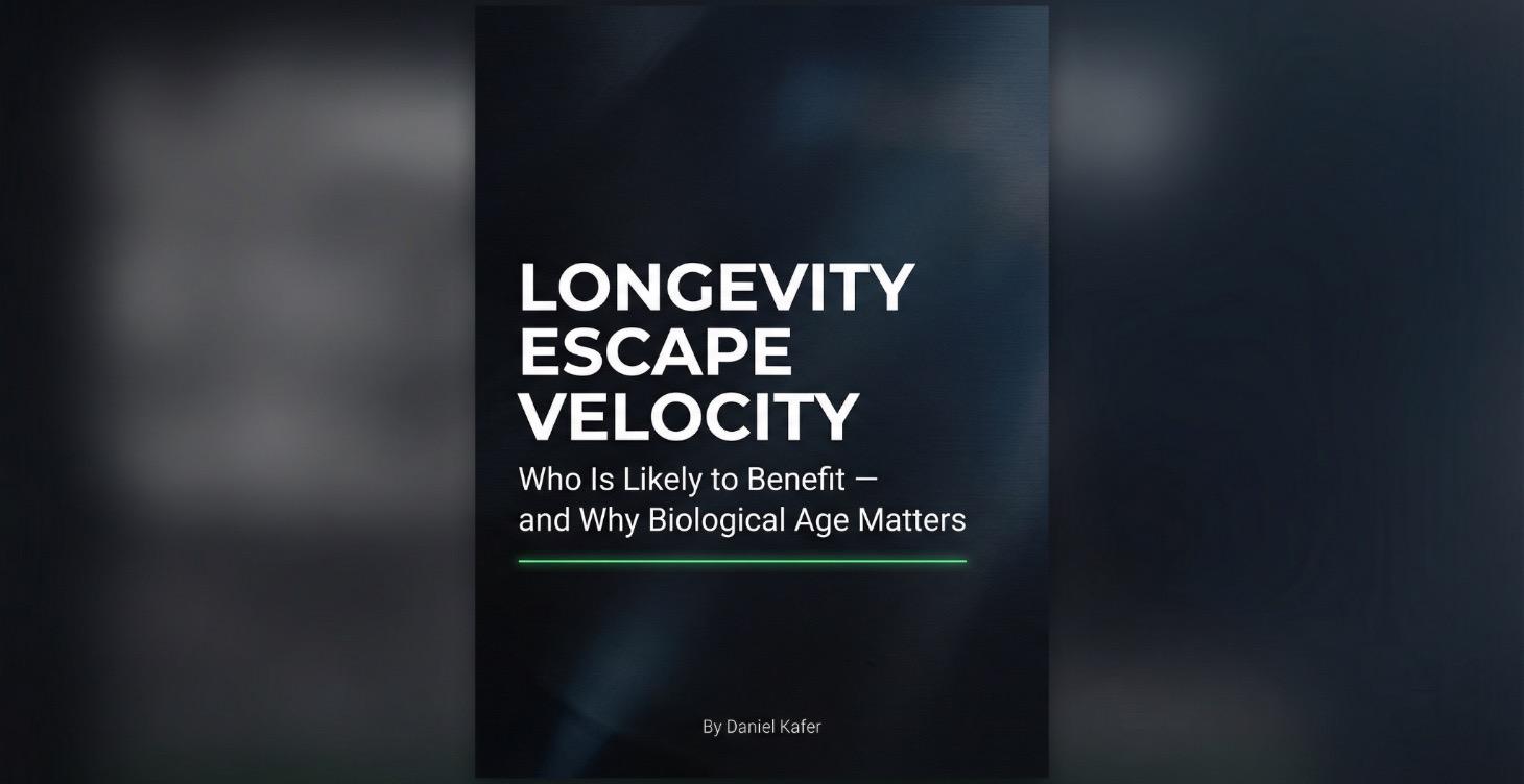 AGE REVERSAL - LONGEVITY ESCAPE VELOCITY