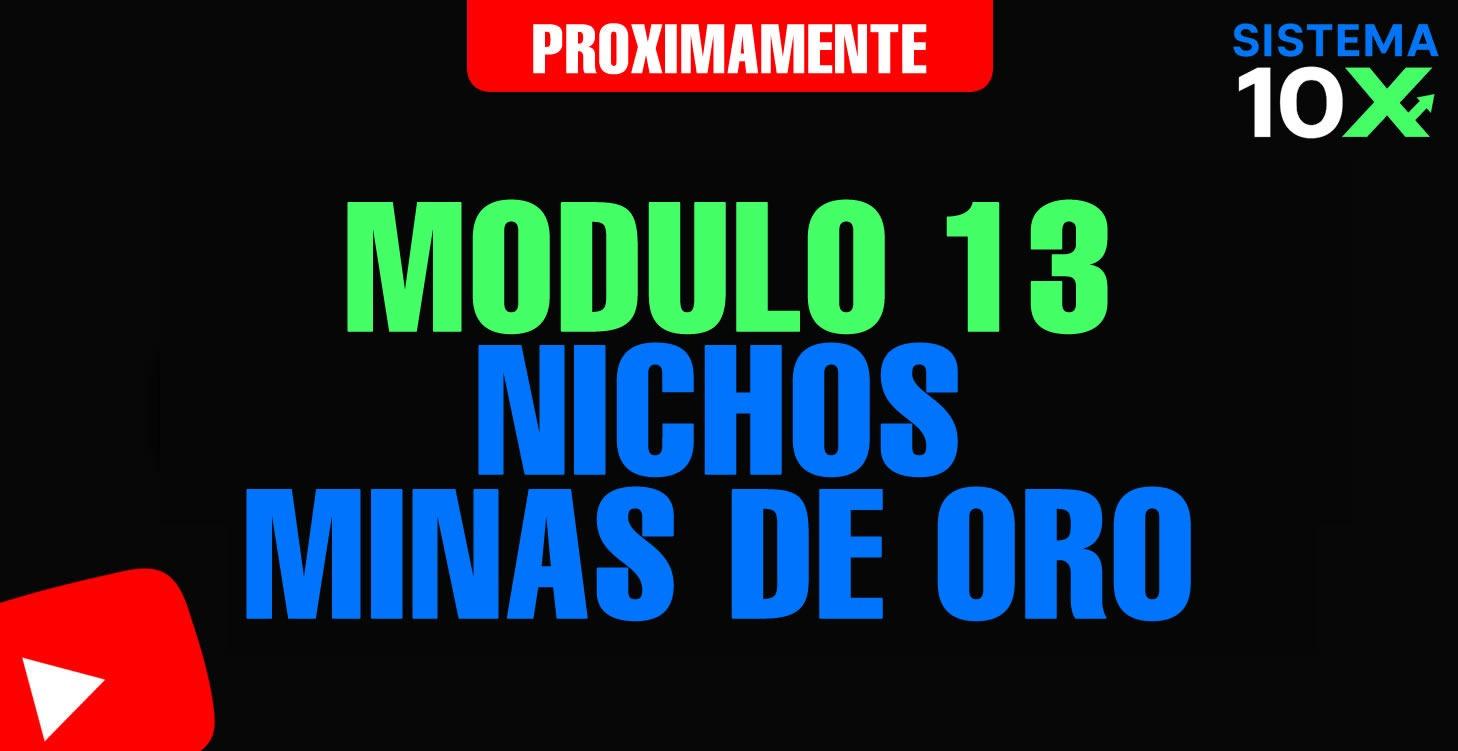 Modulo 13 Minas de Oro