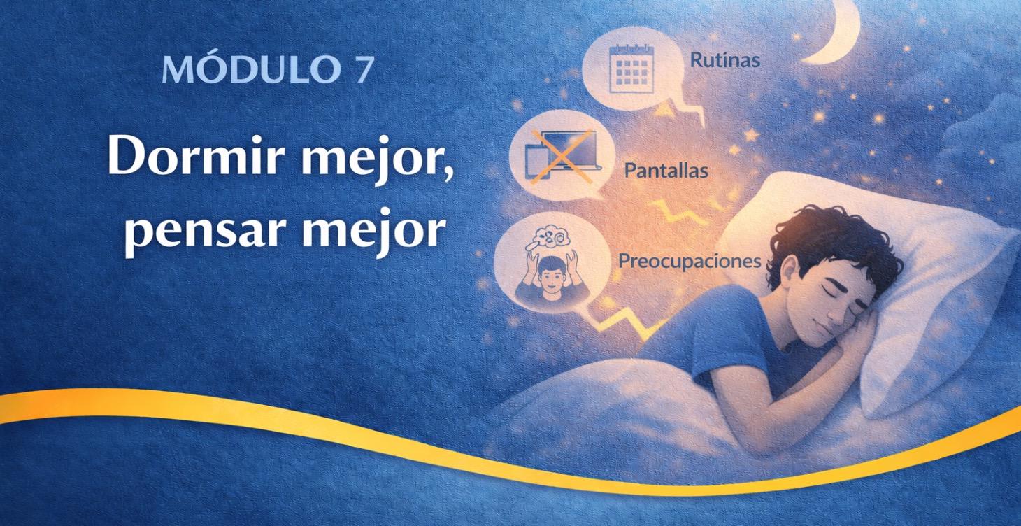 7.	Dormir mejor, pensar mejor