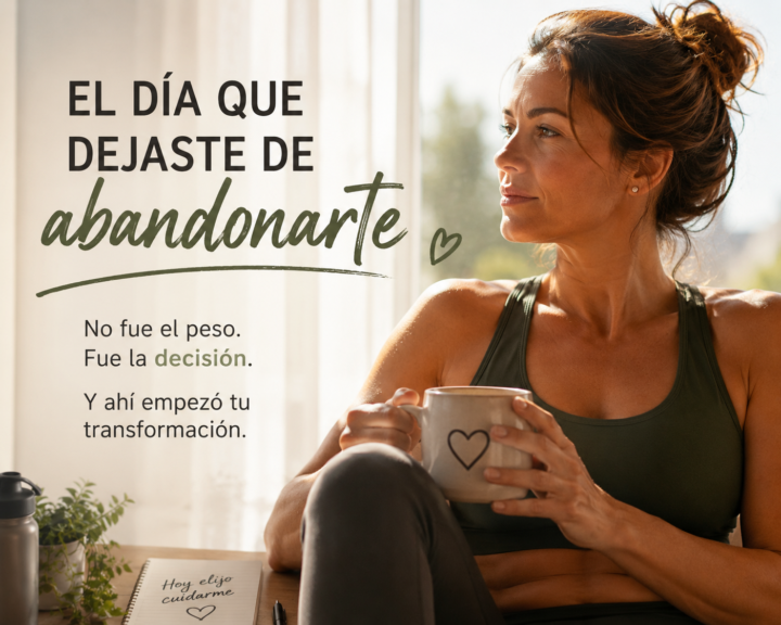 EL DÍA QUE DEJASTE DE ABANDONARTE