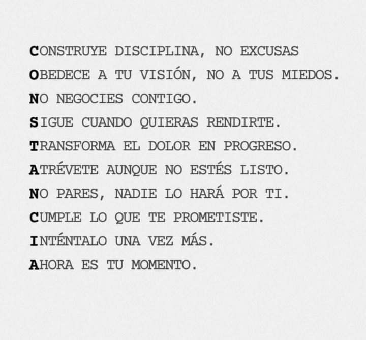 Ahora es nuestro momento 