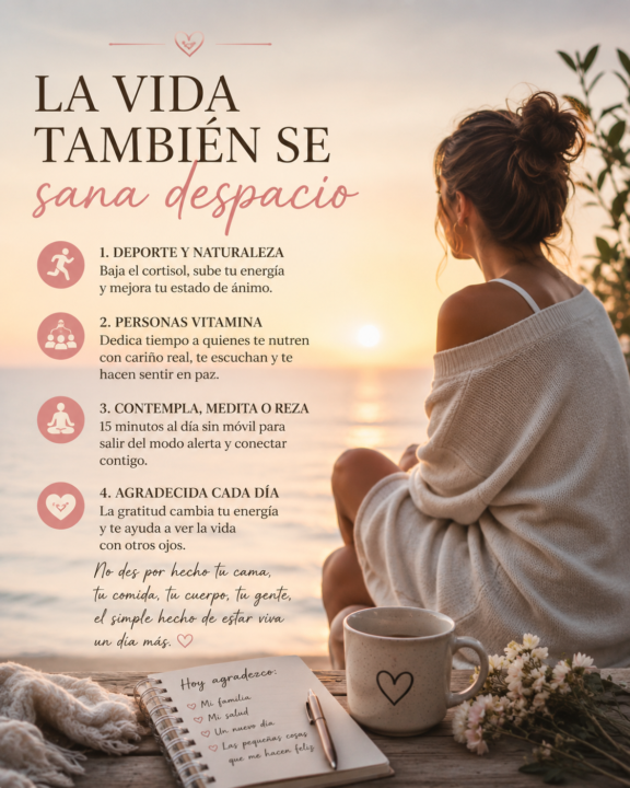 ✨ LA VIDA TAMBIÉN SE SANA DESPACIO ✨