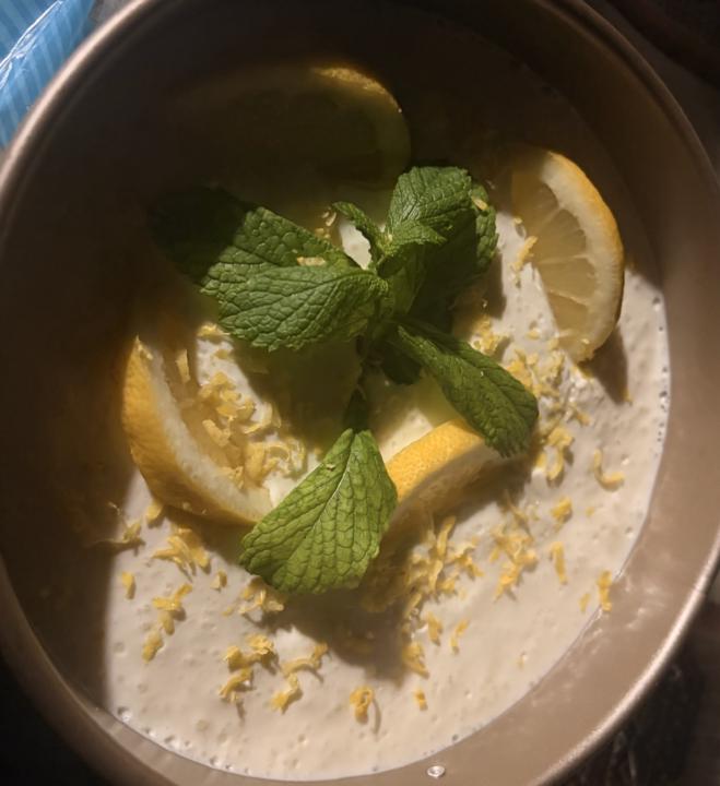 Tarta de limón y yogur 