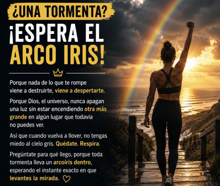 NUNCA SUBESTIMES UNA TORMENTA