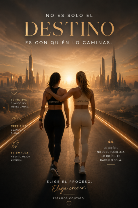 NO ES SOLO LO DIFÍCIL… ES CON QUIÉN LO CAMINAS 