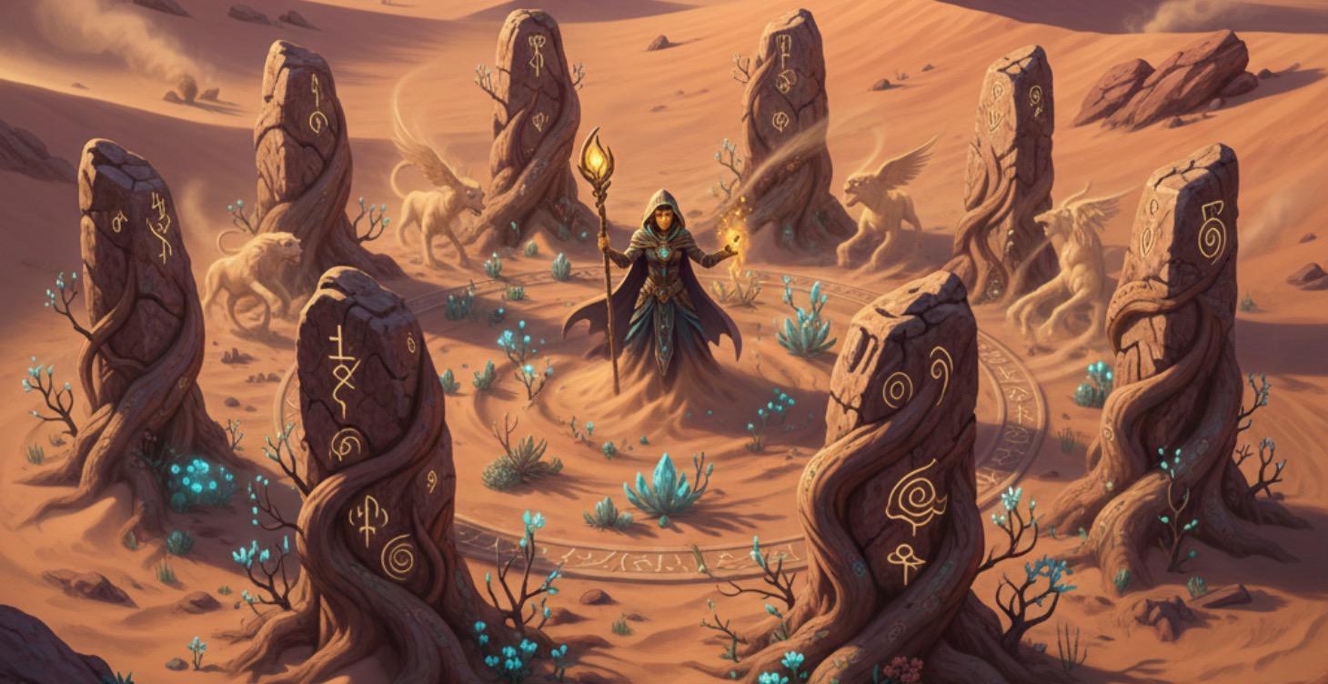 DRUID CIRCLE - DESERT