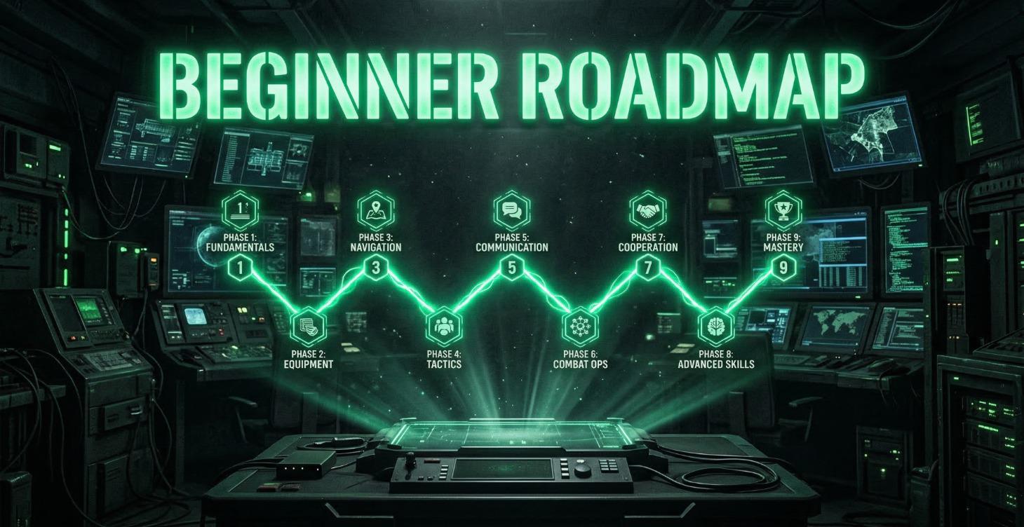 Beginner Roadmap – From Day 1 to AI Operator 🎖️