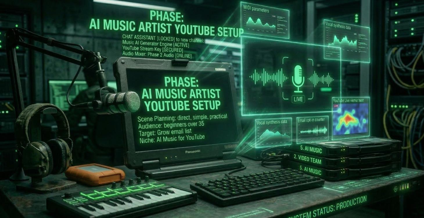 AI Music Artist YouTube Setup