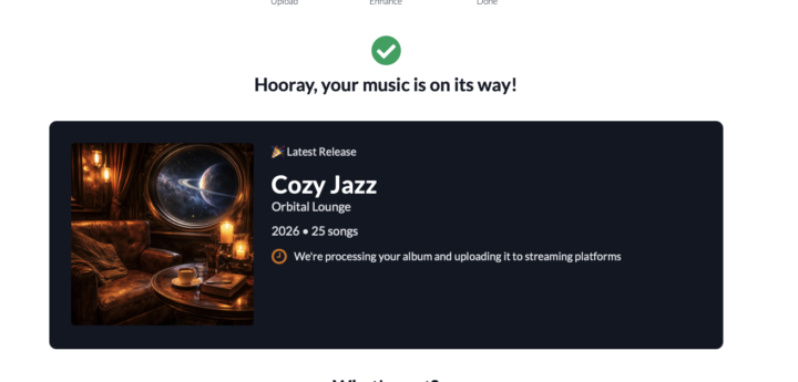 1st Album Being Uploaded