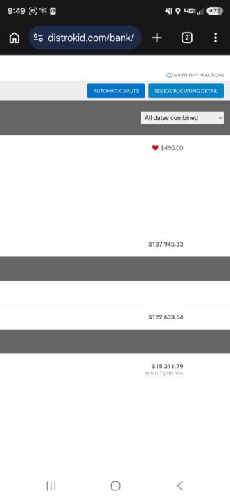 💰 IT’S PAYDAY — CHECK YOUR DISTROKID ACCOUNTS
