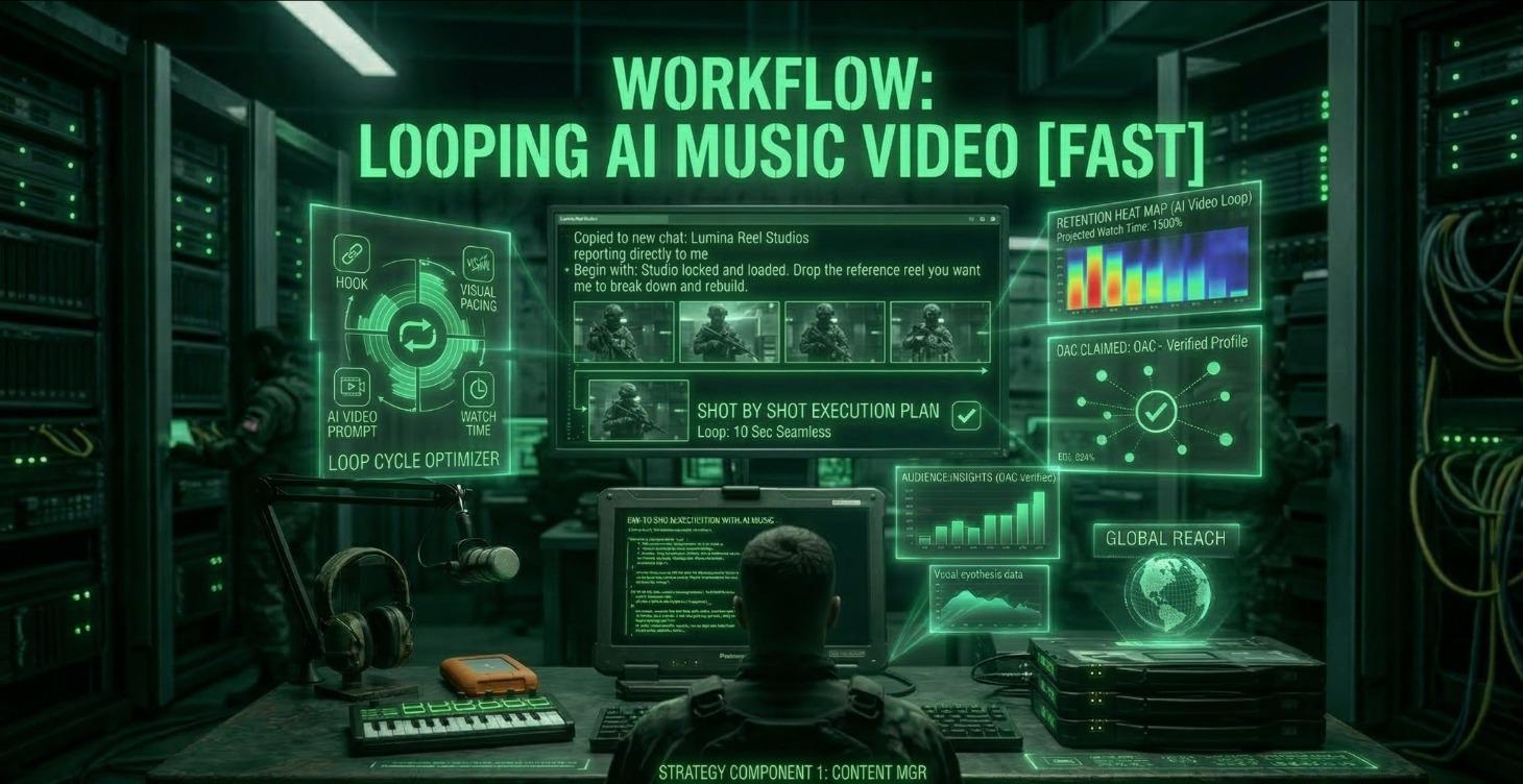 How To Make Looping AI Music Video Fast