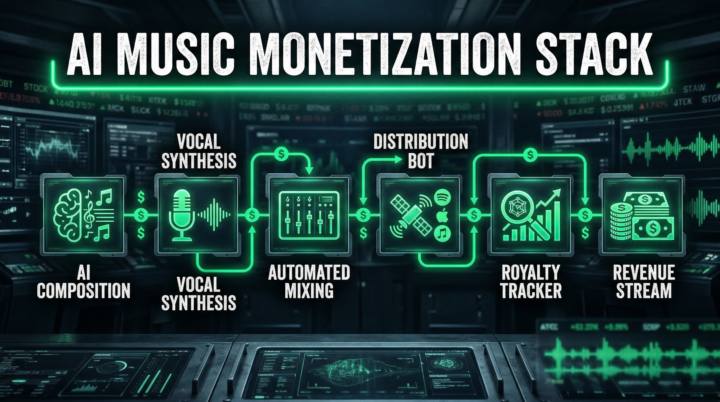 AI MUSIC MONETIZATION STACK: The Exact Tools That Generate Income