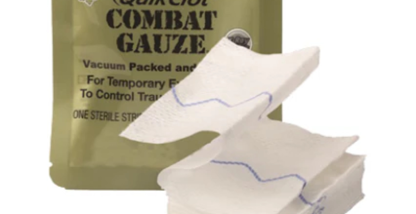 Hemostatics - Kaolin impregnated gauze