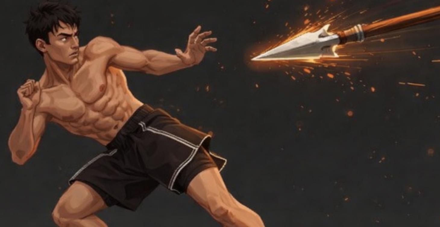 Movement after striking