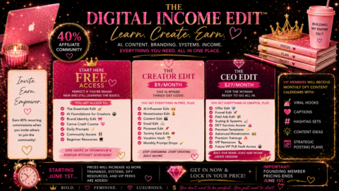 The Digital Income Edit™ gallery image