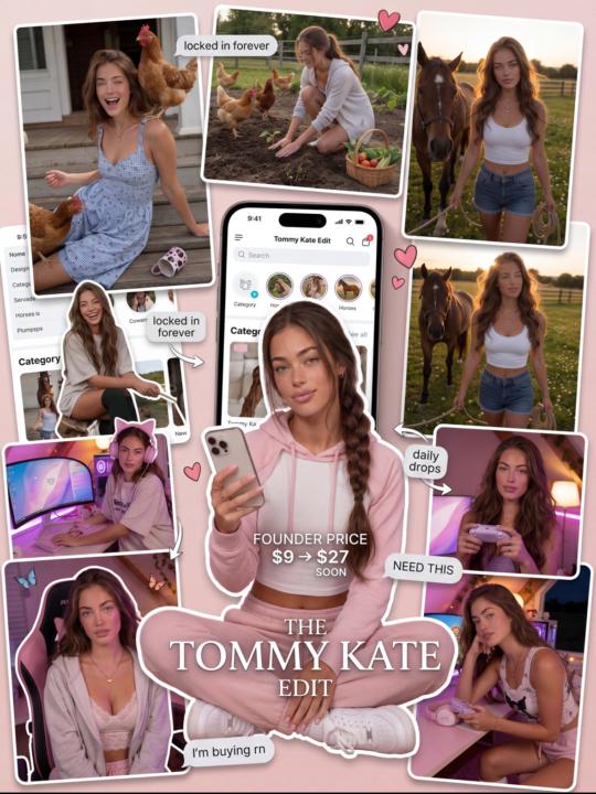 Free Access to The Tommy Kate Edit Prompt Vault!
