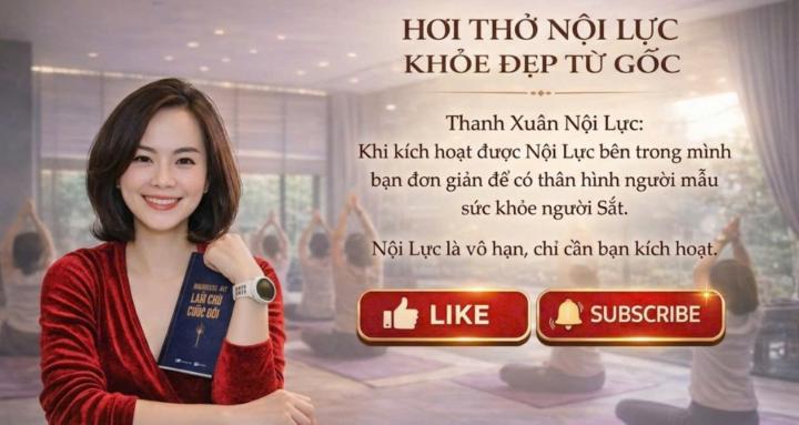 HƠI THỞ NỘI LỰC TRẺ ĐẸP TỪ GỐC
